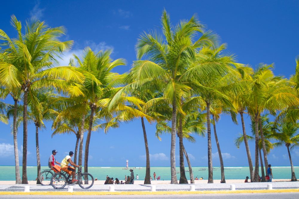 Rua aberta em Maceió